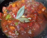 Foto del paso 6 de la receta: Albóndigas con carne de pavita y pasta corta en salsa de almendras y pecanas, cremosita🇵🇪