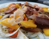Foto del paso 7 de la receta: Carpaccio de la huerta y mango con ahumados en aceite