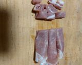 Foto del paso 1 de la receta: Ensalada de arúgula con prosciutto y queso azul