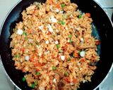 รูปขั้นตอนการทำที่ 3 ของ ข้าวผัดปลากระป๋องทอดกรอบ (อร่อยจึงต้องบอกต่อ)