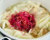 Hình bước làm 2 của món 🌱 Canh Bầu Nấm Bào Ngư & Mầm Củ Dền