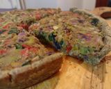 Foto del paso 6 de la receta: Tarta multicolor vegana y sin gluten (y súper proteica)