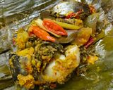 Foto langkah ke 7 dari resep Pepes Ikan Patin Sederhana.