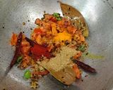 A picture of step 2 of Kumro Potoler Chokka (Bengali Style veg sabzi).