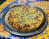 Une image de l'étape 24 de Gâteau salé aux courgettes, poivrons jaunes, chorizo et mozzarella.