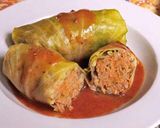 A picture of step 1 of Cabbage rolls.