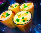 A picture of step 3 of Mango shake.