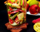 A picture of step 2 of Apple & Pear Salad.