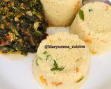 A picture of step 5 of SPINACH SOUP&COUSCOUS by maryumms_cuisine.
