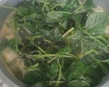 Foto langkah ke 4 dari resep Sayur Mener Bayam Labu Air dan Jagung Manis.