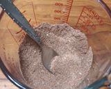 Foto del paso 1 de la receta: Pastel de chocolate keto 3 minutos