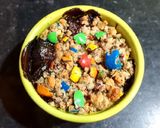 Une image de l'étape 9 de Crumble M&MS banane chocolat.