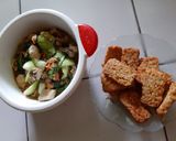 Foto langkah ke 13 dari resep Sayur tumis pokcay ayam dan tempe goreng.