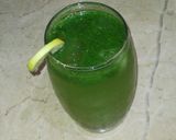 A picture of step 3 of Mint margarita.