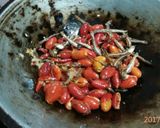 Foto langkah ke 6 dari resep Tumis Melinjo Teri Saus Tiram.