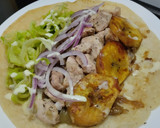 Foto del paso 16 de la receta: Wrap🥬de berenjena🍆bbq, cerdo🍖y salsa🧆mayo mostaza🌮🌯🥙