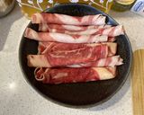 A picture of step 1 of Gyudon (beef and rice bowl).