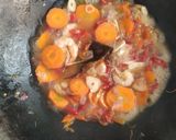 Foto langkah ke 2 dari resep Tumis Sawi mix Wortel.