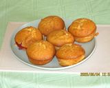 Meggyes/cseresznyés muffin recept fázis 2 fotója
