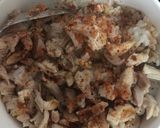 Hình bước làm 1 của món Onigiri chiên giòn (theo phiên bản onigiri nướng của Kana)