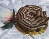 Foto langkah ke 9 dari resep Bolu kukus zebra.