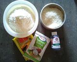 Foto langkah ke 1 dari resep Bolu Kukus Mekar Pandan (No Mixer 1 Telur).