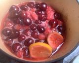 Une image de l'étape 4 de Confiture cerises 🍒 fraise 🍓 pistaches 🍃.