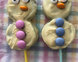 Foto del paso 6 de la receta: Piruletas muñeco de nieve