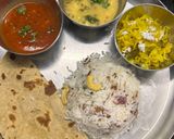 A picture of step 4 of Simple Mangalore thali.