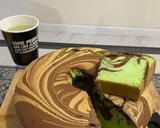 Foto langkah ke 3 dari resep Marmer Pandan Coklat.