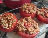 Töltött paradicsom üvegtésztaágyon recept fázis 2 fotója