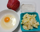Foto del paso 1 de la receta: Mug cake de manzana y avena