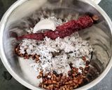 A picture of step 2 of Quick hosegram chutney.