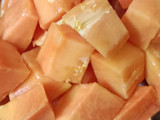 Papaya melon juice