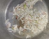 A picture of step 1 of Aloo and Matar pulao.
