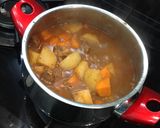A picture of step 4 of Beef Stew with Vegetables 🍲.