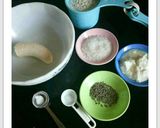 A picture of step 1 of Mangalore buns.