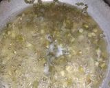 A picture of step 4 of Moong sprouts chaat.