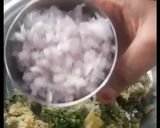 A picture of step 1 of Palak Veg Kebab.