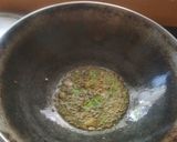 A picture of step 1 of Sabudana khichdi.