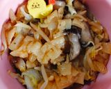 Foto langkah ke 7 dari resep 🥬Vegan Stir-fry Char Kway Teow | rice noodles (kwetiau goreng beras).