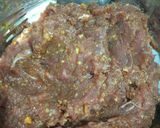 Foto langkah ke 3 dari resep Bola Daging isi Telur Puyuh Pedas Manis.