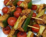 A picture of step 8 of Chicken Skewers.