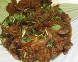 A picture of step 4 of Keema karely.