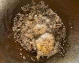 A picture of step 6 of Gathe Pulao.