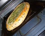 A picture of step 5 of Stuffed turkish pide bread.