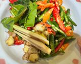 Foto langkah ke 1 dari resep Cumi Asin Pedas Manis.