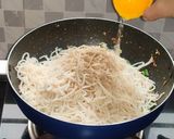 A picture of step 8 of Veg noodles spring rolls.