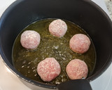 Foto del paso 6 de la receta: Albóndigas en salsa de berenjenas
