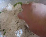 A picture of step 6 of Rangeen stuff pooran poli.